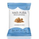 Pipoca Artesanal Sabor Caramelo e Coco Mais Pura 100g