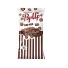 Pipoca Especial Pop Up Sabor Chocolate 50 Gramas- Kit 15Un