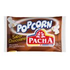 Pipoca para Microondas Pop Corn Pachá Sabor Chocolate 100g