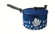 Pipoqueira em aluminio antiaderente azul 20cm 3,5l tramontina