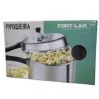 Pipoqueira Fort-Lar Polida 20Cm 4,20L 4017 - Prata