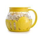 Pipoqueira Micro-ondas Ecolution Micro-Pop, Vidro Borossilicato, Tampa 3 em 1, 1,5L - Lanche, Amarelo