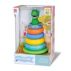 Pirâmide de argolas Empilhar Chocalho Dinossauro - Divertoys