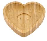 Pires De Bambu Heart Coração Multiuso Porta Copos Mesa Posta 12,5cm - Dynasty