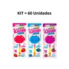 Pirulito Diploko Kisses Palito Luminoso Kit com 2 Displays - Danilla foods