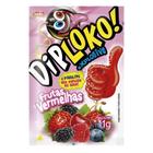 Pirulito Explosivo DipLoko Frutas Vermelhas 11g - Danilla Foods