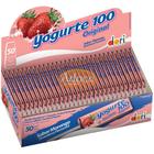 Pirulito mastigável yogurte 100 morango 540g/50un dori