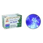 Pisca de natal 100 leds 127v 9mts azul - Natal Kasa