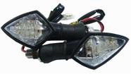 Pisca Led Skull Hornet Fazer Cb300 Xj6 Z750 Twister Par - Serjão Parts