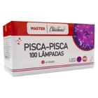 Pisca Pisca 220v Natal Led 100 Lâmpadas 8 funções 9 Metros Várias Cores roxo - Fuxing