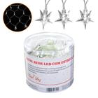 Pisca Pisca Natal Rede com Estrela Led Frio 120 Lâmpadas 127V - Casambiente NATAL206