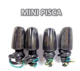 Piscas Seta Mini Cg 150 Twister Cb 300 lente fume 4pç - GVS