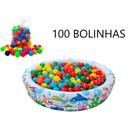 Piscina 100 L + 100 Bolinhas + Bomba - Funs