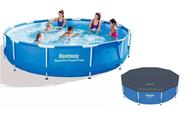 Piscina Bestway 6473 Litros Estrutural Standard 366 cm COM CAPA