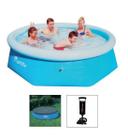 Piscina Brink 2490 Litros Inflável com Bomba de Inflar e CAPA - Bestway 2300