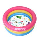 Piscina Circular Infantil Fundo do Mar 88L Até 20Kg Portátil Átrio ES302 - Atrio