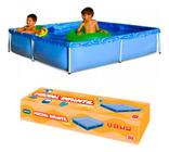 Piscina Com Armação 1.500 Litros 189 X 189 X 42 Cm Mor