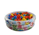 Piscina Com Bolinha Infantil 135 Litros Peixinhos + 50 Bolinhas - Wellmix