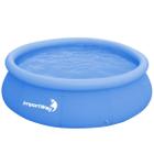 Piscina com Borda Inflável Redonda 4600 Litros 3m x 76cm Azul Importway Iwpbi4600