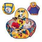 Piscina de bolinha mickey disney c/ cesta basquete pbc19mc - ZIPPY TOYS