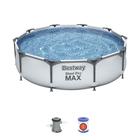 Piscina Estrutural 4678 Litros Filtro 110V/220V Bestway