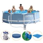 Piscina Estrutural 6.503 Litros Completa - Intex