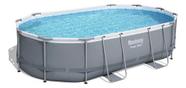 Piscina Estrutural Oval 10.949l Com Filtro 127v Bestway