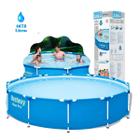 Piscina Estrutural Redonda Bestway Steel Pro 4678 Litros