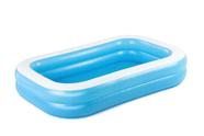 Piscina familiar inflável Bestway H2OGO! Retangular azul 2,62 m