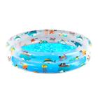 Piscina Infantil 70 a 130 Litros Rosa Azul Verde Fundo Do Mar Herois Princesas Minnie Frozen Criança Bebe Menina Menino Banheira - MOR