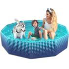 Piscina infantil dobrável para cães Jasonwell 180L para quintal