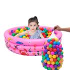Piscina Infantil Inflável 100 Litros Colorido + 100 Bolinhas