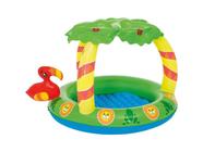 Piscina infantil inflavel coberta Amigo da Selva 26 Lt - Belfix