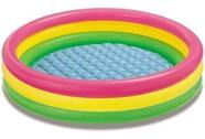 Piscina Infantil Inflável Colorida Aprox. 120Cm 395 Litros - Elite Imports