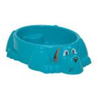 Piscina Infantil Tramontina Aquadog com Assento Azul