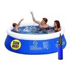 Piscina Inflável 1000 Litros Sun Way + Bomba Manual - WINCY