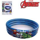 Piscina Inflável 3 Anéis 115 Litros Vingadores Avengers 83 cm (DYIN- 162)