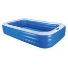 Piscina Inflável 540 Litros Retangular Pvc 180 X 140 Cm VG+