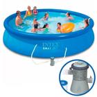 Piscina Inflável 5621 Litros Easy Set 366 x 76 CM com Filtro 220V 28132 INTEX