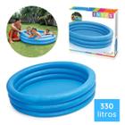 Piscina Inflável Azul Cristal 330 Litros 147 x 33 cm Intex