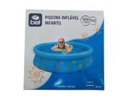 Piscina Inflável Infantil Estampa Divertida 500 Litros Belfix