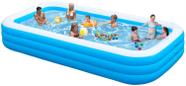 Piscina inflável Lylting 145x74x22cm para adultos e crianças