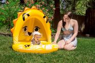 Piscina inflável Poolmaster Baby Lion com guarda-sol