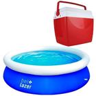 Piscina Inflável PVC 2500L Belfix+ Caixa Térmica 34 Litros