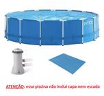 Piscina Intex 16805 Litros com Bomba Filtro 3785 LH 110v e Forro