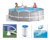 Piscina Intex 8592 Litros Prism Frame com Bomba Filtro 110v