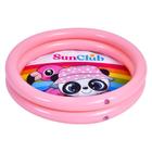 Piscina para Bebês de Panda 20 Litros de 1 a 3 Anos Rosa - DM Toys