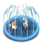 Piscina para cães SUOXU Piscina infantil para animais de estimação Sprinkle Splash 100cm