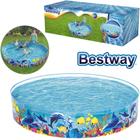 Piscina semirrigida 2074l peixe 46x244cm de ø na caixa