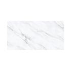 Piso Cerâmica Polido 63x122cm Mont Blanc Lux P63005 Caixa2,30m² Branco Embramaco